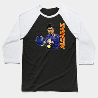 Carlos Alcaraz Tennis Masters Champion Baseball T-Shirt